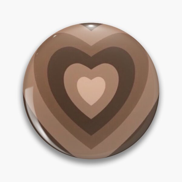 Item preview, brown heart designed and sold by brissadesigns.