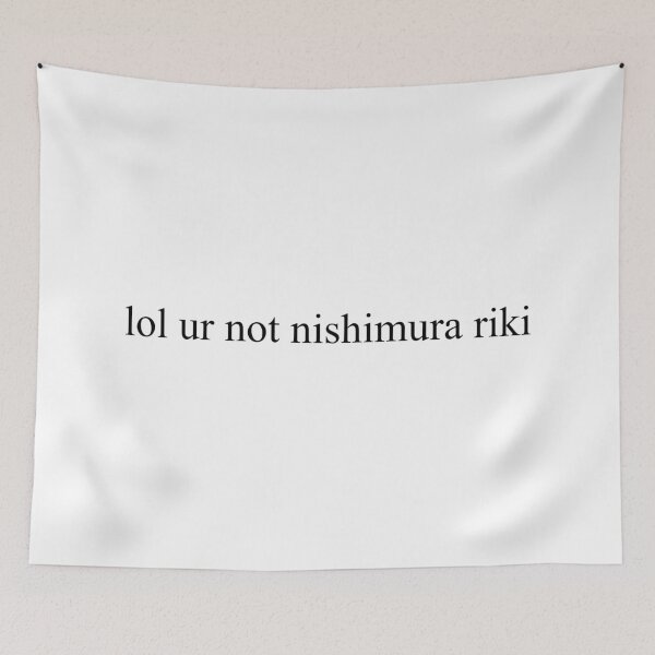 Item preview, lol ur not ni-ki / nishimura riki designed and sold by enhypening.
