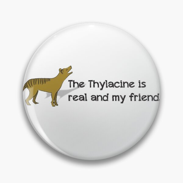 Item preview, My friend the Thylacine designed and sold by mrwonderllama.