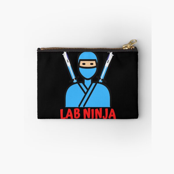 Item preview, LAB NINJA WITH PIPETTES MEDICAL LABORATORY SCIENTIST  designed and sold by Hippiesole.