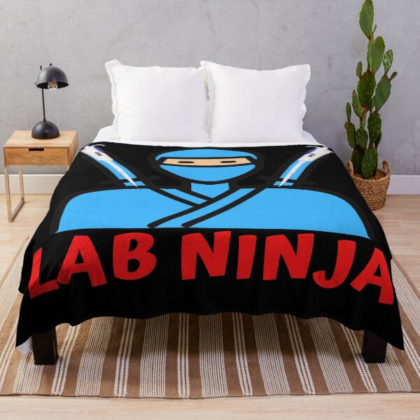 Item preview, LAB NINJA WITH PIPETTES MEDICAL LABORATORY SCIENTIST  designed and sold by Hippiesole.