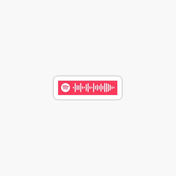 Runaway by Kanye West Spotify Code Sticker