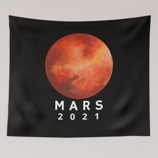 Artikelvorschau, Mars 2021 Space Exploration Design entworfen und verkauft von EarthArtDesigns.