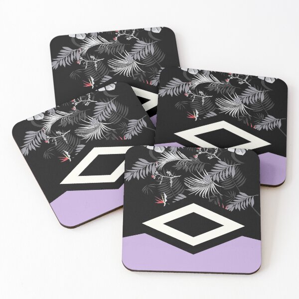Item preview, Beautiful Flowers Purple | Black Based | Yoga pants | Iphone Case  designed and sold by Melianapratiwi.