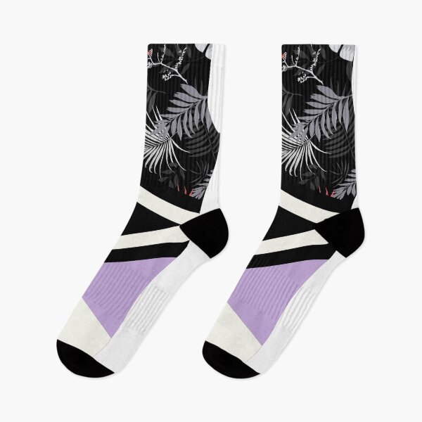 Item preview, Beautiful Flowers Purple | Black Based | Yoga pants | Iphone Case  designed and sold by Melianapratiwi.