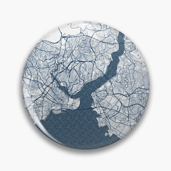Item preview, Istanbul City Map of Turkey - Coastal designed and sold by deMAP.