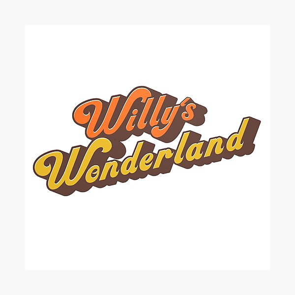 Item preview, Willys Wonderland designed and sold by genevamag.