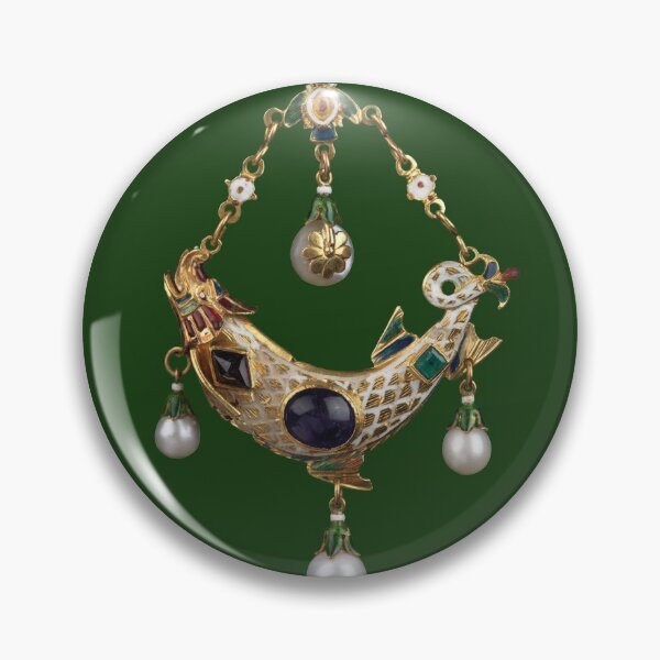 Item preview, Vintage Accessories - Pearl and Gemstone Pendant designed and sold by KnightandMoon.