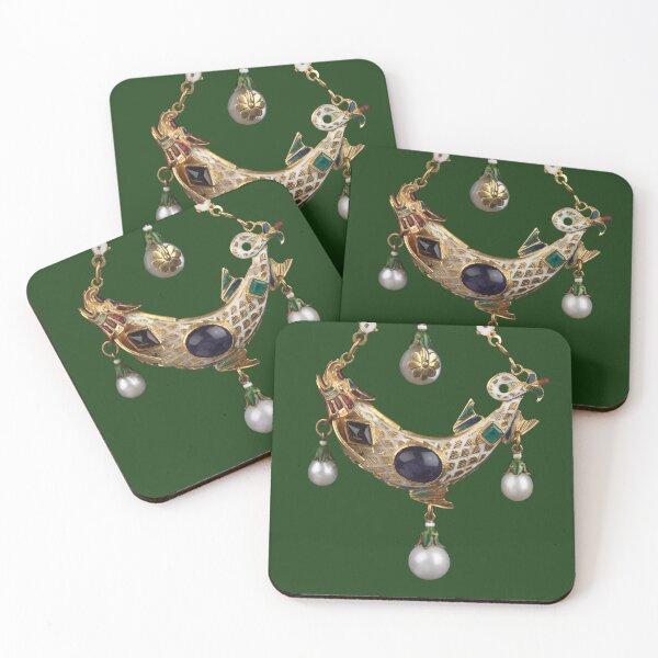 Item preview, Vintage Accessories - Pearl and Gemstone Pendant designed and sold by KnightandMoon.