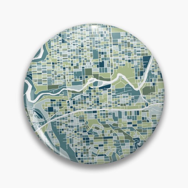 Item preview, Spokane Map, Map of Spokane Washington designed and sold by MosaicMaps.