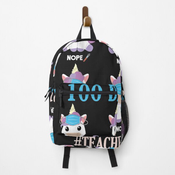 Item preview, 100th Day Of School Teacher Teacherlife 2021 Unicorn Mask T-Shirt designed and sold by Lukifo-Glacier.