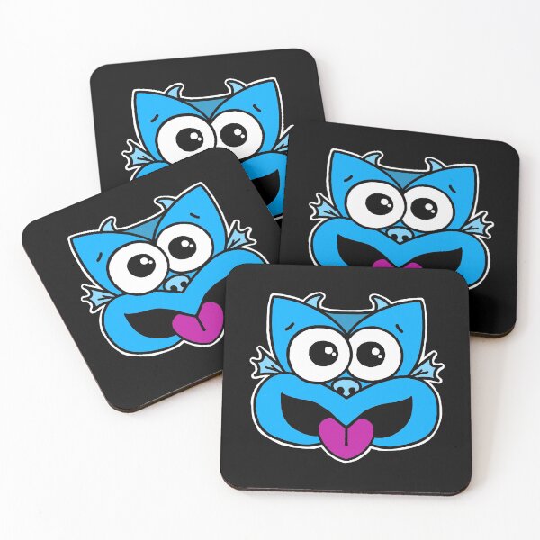 Item preview, Cute Blue Taniwha - clock ft. Te Reo Maori Numbers designed and sold by Adrienne Body.