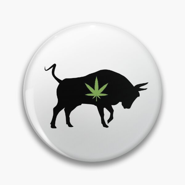 Item preview, Bullish on Weed designed and sold by ThoughtJumble.