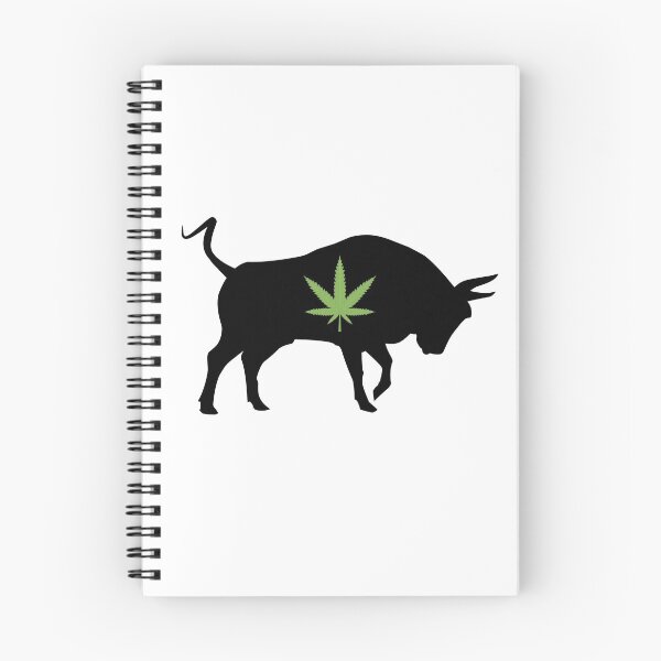 Item preview, Bullish on Weed designed and sold by ThoughtJumble.