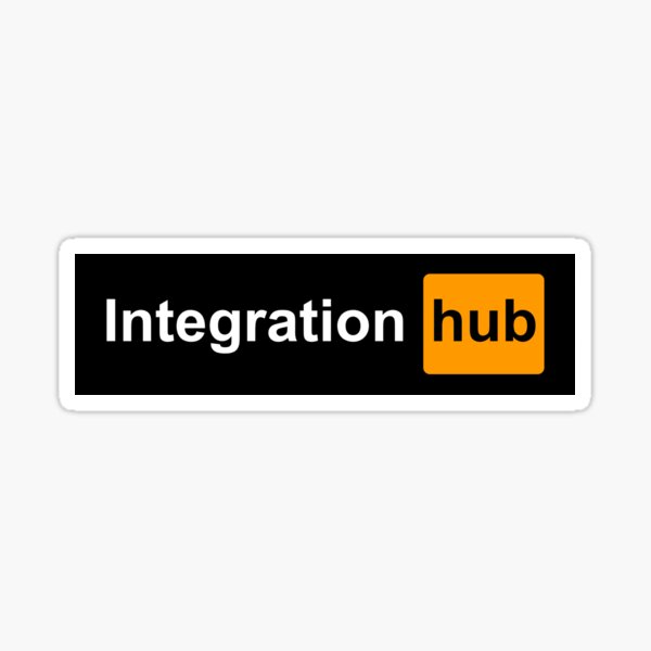 Integration hub Sticker