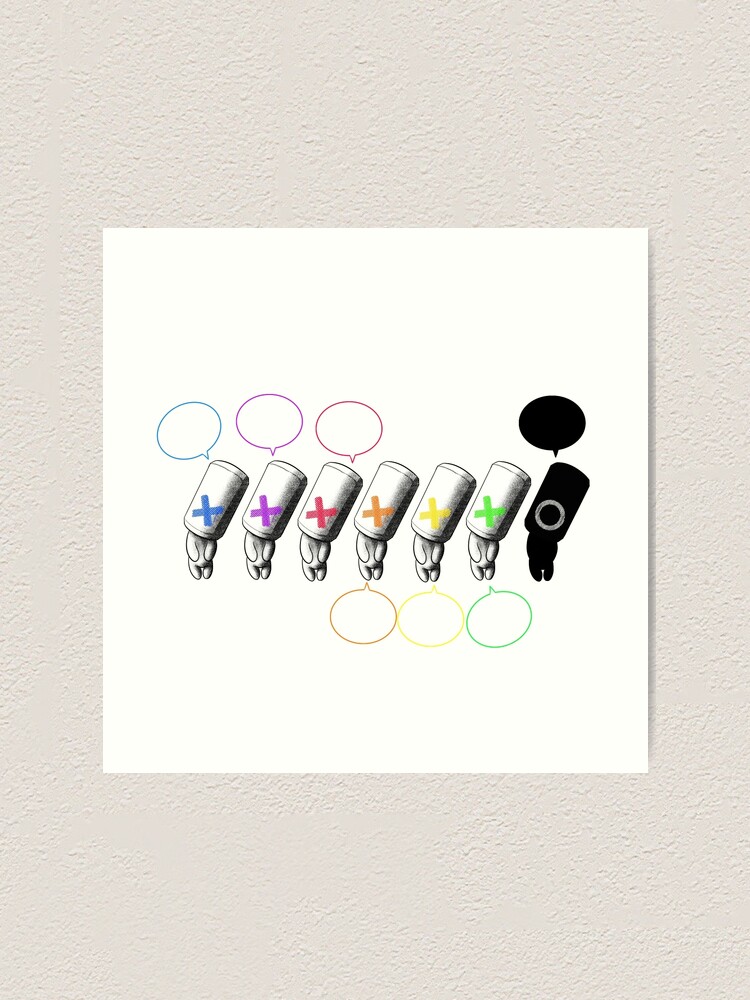 Alternate view of Rainbow Bernards Art Print