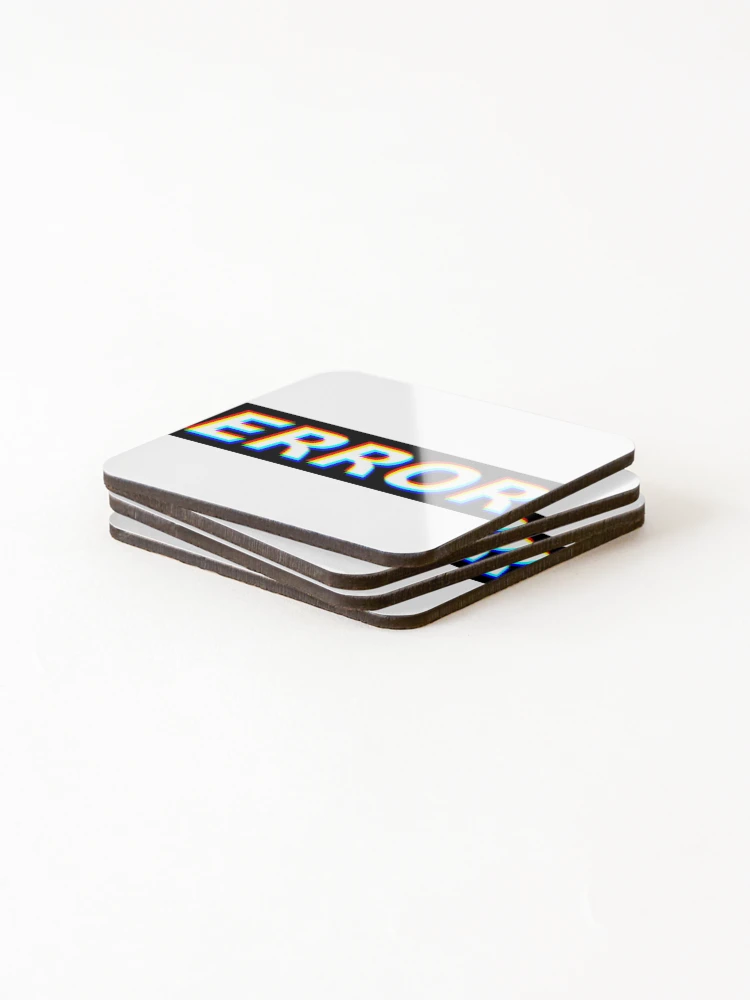Thumbnail 4 of 5, Coasters (Set of 4), Error designed and sold by Toni-Roni21.