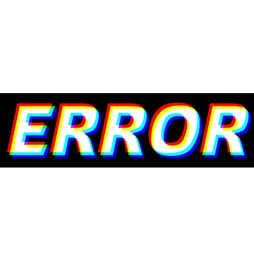 Artwork thumbnail, Error by Toni-Roni21