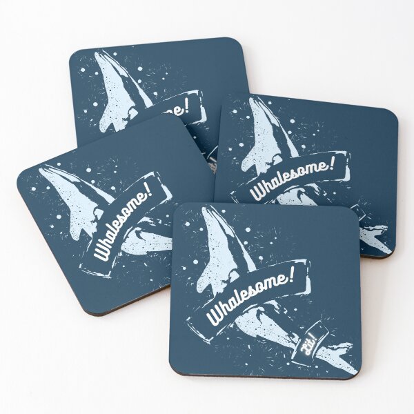 Item preview, Humpback Whale - Whalesome Pun designed and sold by aquatickawaii.