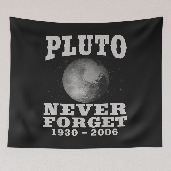 Item preview, Pluto Never Forget - Funny Science Geek & Space Gift T-Shirt designed and sold by Lukifo-Glacier.