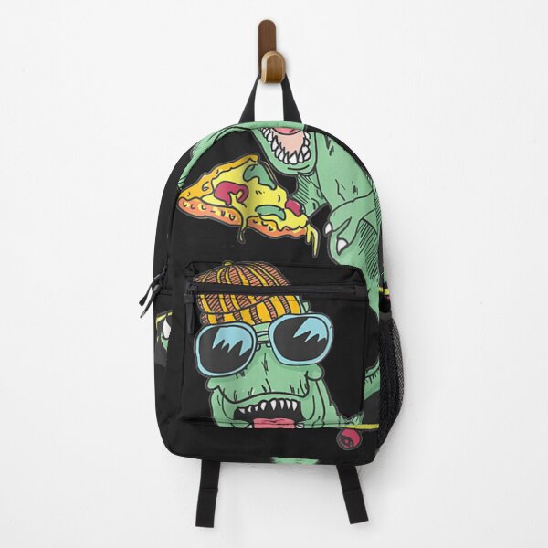 Artikelvorschau, Velociraptor Eating Pizza Tshirt _ Dinosaur Raptor Gift entworfen und verkauft von Lukifo-Glacier.