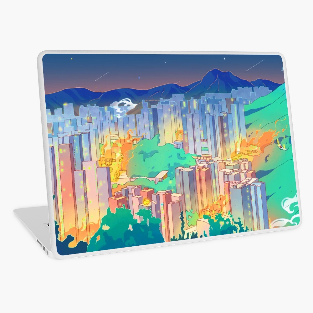 Item preview, Laptop Skin designed and sold by lingmuki.