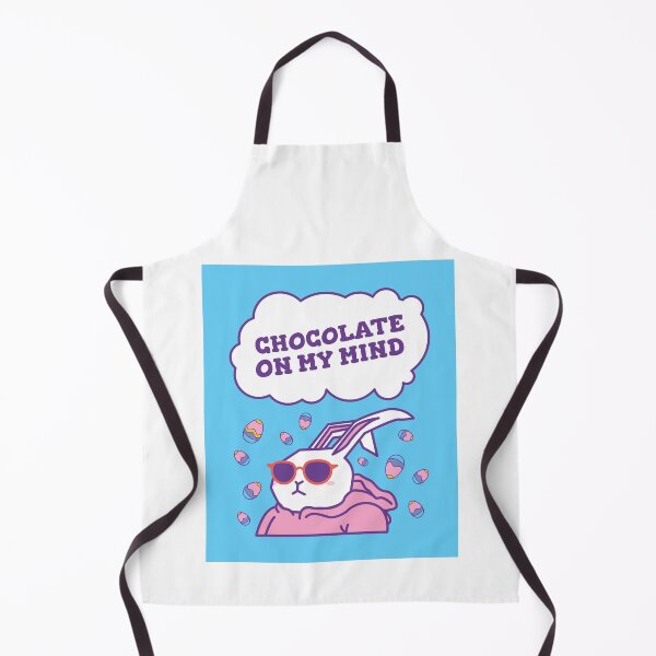 Item preview, Chocolate on my Mind Easter Bunny design designed and sold by boopsblunt.