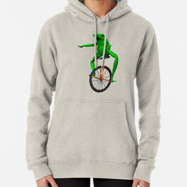 dat boi meme / unicycle frog Pullover Hoodie