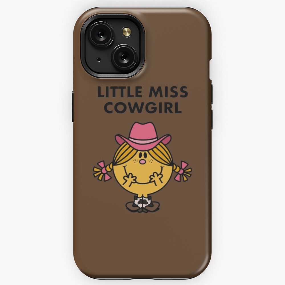 little miss cowgirl iPhone Case