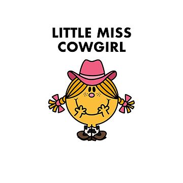 little miss cowgirl iPhone Case