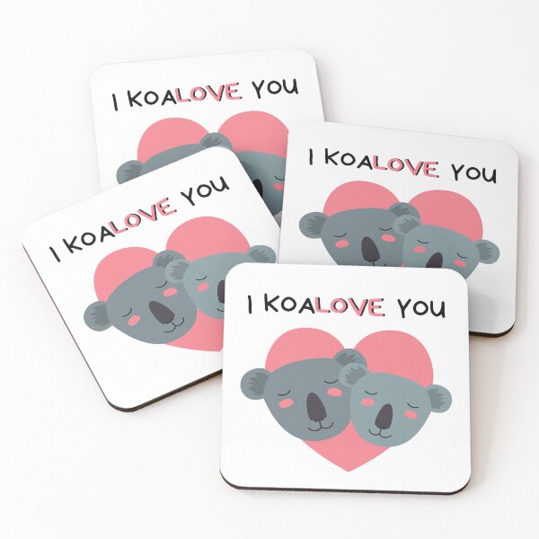 Item preview, I Koalove You - Black Font designed and sold by Littlebop.