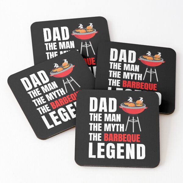 Item preview, Dad the Man the Myth the Barbeque Legend designed and sold by FOGODesigns.