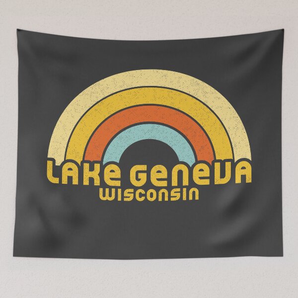 Item preview, Retro Lake Geneva Wisconsin designed and sold by dk80.