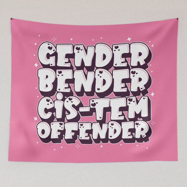 Item preview, Gender Bender Cis-Tem Offender designed and sold by InkyIcarus.