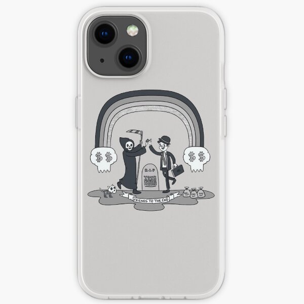 Death And Taxes iPhone Soft Case