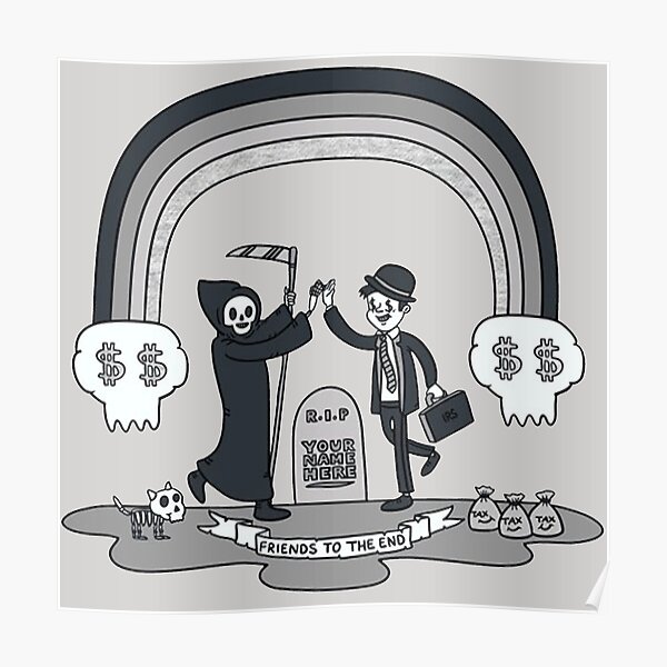 Death And Taxes Poster