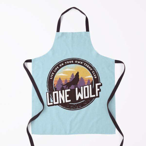 Item preview, Lone Wolf Retro Sunset designed and sold by RedQuality.