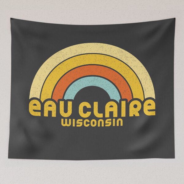 Item preview, Retro Eau Claire Wisconsin designed and sold by dk80.