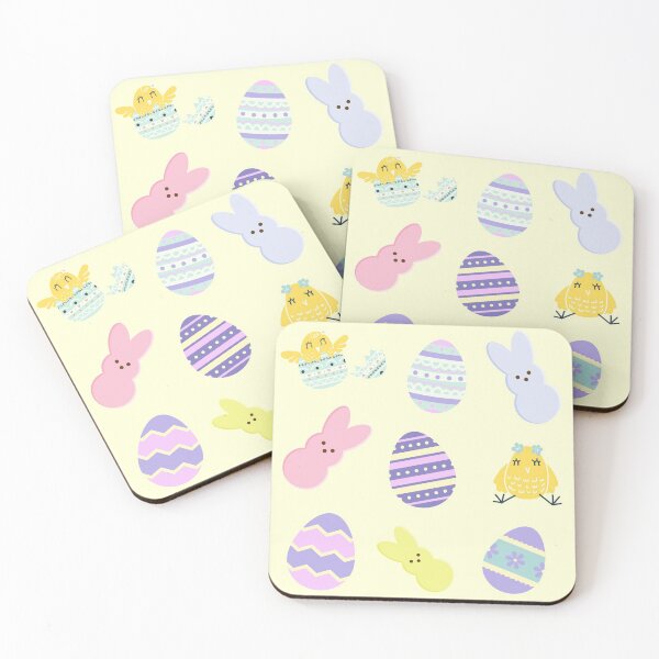 Item preview, Easter Eggs, Bunnies, and Chicks - Yellow designed and sold by Littlebop.