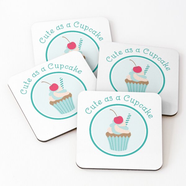 Item preview, Cute as a cupcake mint designed and sold by PuddleofStars.