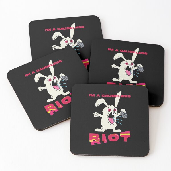 Item preview, Rebel and causeless riot designed and sold by Jaime Brash.
