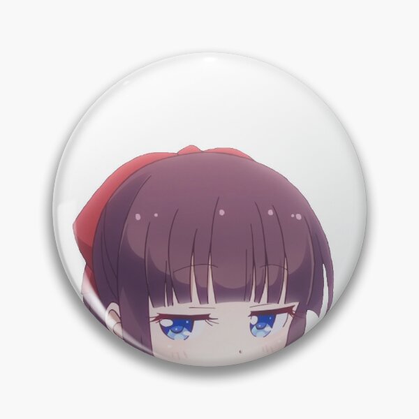 Item preview, Hifumi Takimoto Peeker Sticker designed and sold by Bambeau.