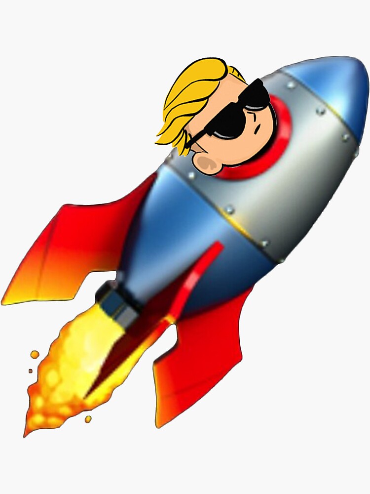 "WALLSTREETBETS GUY STICKER!!" Sticker by Bradleyharmon Redbubble