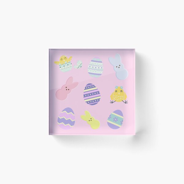 Item preview, Easter Eggs, Bunnies, and Chicks - Pink designed and sold by Littlebop.
