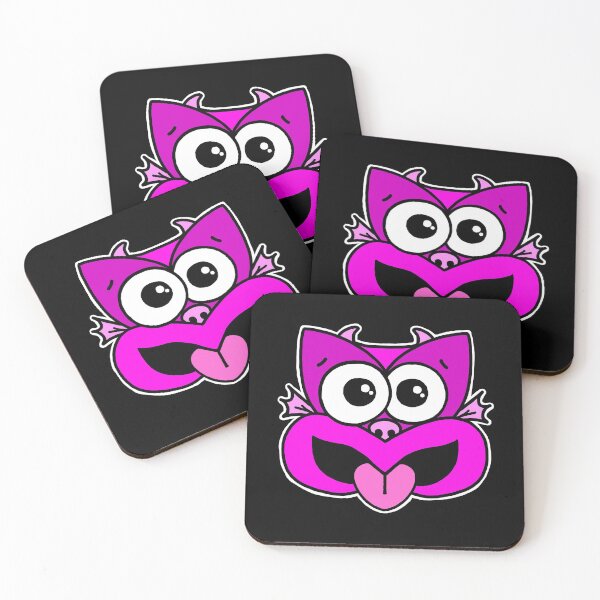 Item preview, Cute Pink Taniwha - clock ft. Te Reo Maori Numbers designed and sold by Adrienne Body.