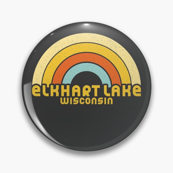 Item preview, Retro Elkhart Lake Wisconsin designed and sold by dk80.