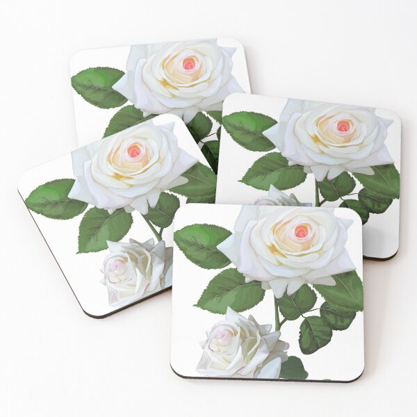 Item preview, Rose white color designed and sold by WeeraS.