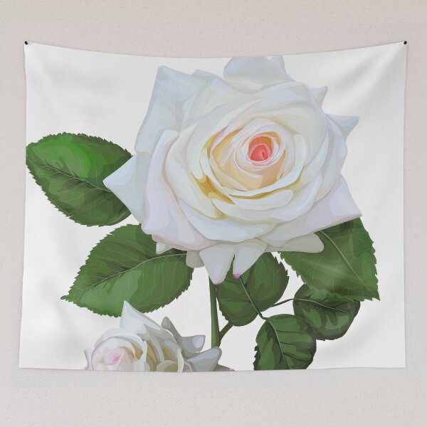 Item preview, Rose white color designed and sold by WeeraS.