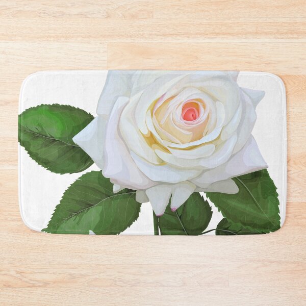 Item preview, Rose white color designed and sold by WeeraS.