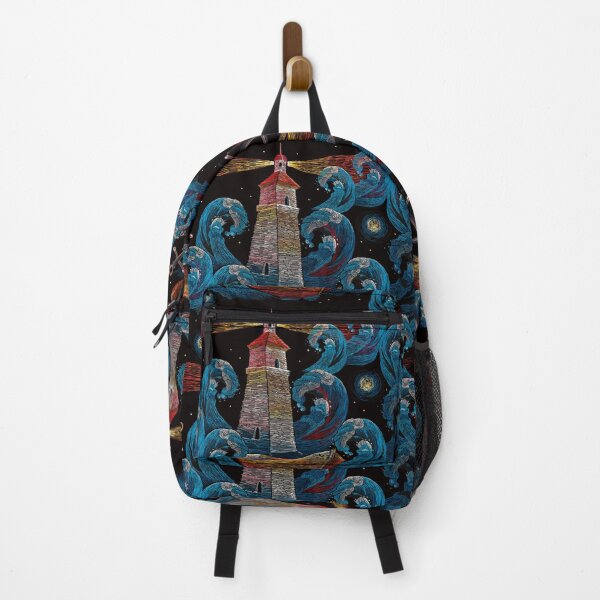 Item preview, Lighthouse and sea waves designed and sold by matrioshka.